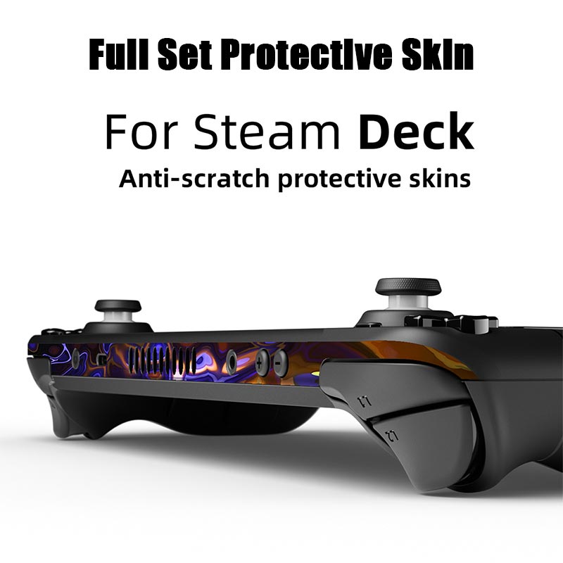 Protective Case for Steam Deck, Silicone Soft Cover Protector with Full Protection, Anti-Scratch Design - CIVIBUY