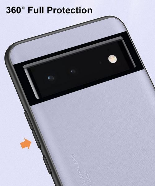 Luxury PU Leather Case For Google Pixel 6 Shockproof Silicone Phone Case - CIVIBUY
