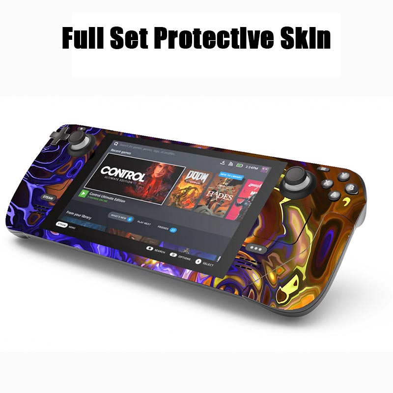 Clear Cover Case for Steam Deck Game Console, Dust-Proof/Shock  Proof/Scratch Resistant 
