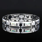 Magnetic bracelets for Pain Relief Men Tungsten bracelet - CIVIBUY