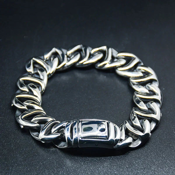 Viking Armband punk doodskop heren armband viking armband heren zilver