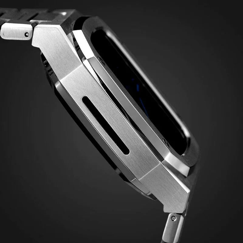 Luxury apple watch case and band set for apple Series 9/8/7/se/6/5 - CIVIBUY