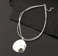 Silver leaf Pendant Necklace chunky necklace for women【wholesale】 - CIVIBUY