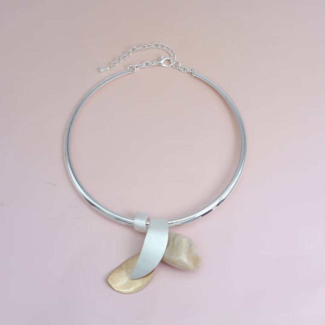 silvertone Layering Necklace necklace 【wholesale】 - CIVIBUY