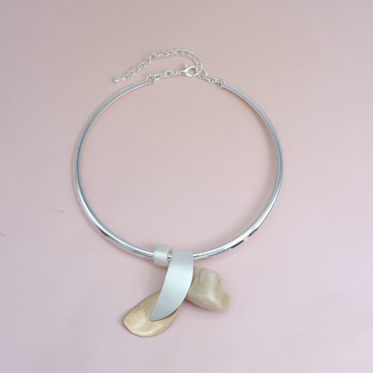 silvertone Layering Necklace necklace 【wholesale】 - CIVIBUY