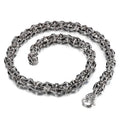 Hip Hop Stainless Steel Lab Diamonds Iced Out Miami Cuban link chain - CIVIBUY