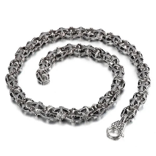 Hip Hop Stainless Steel Lab Diamonds Iced Out Miami Cuban link chain
