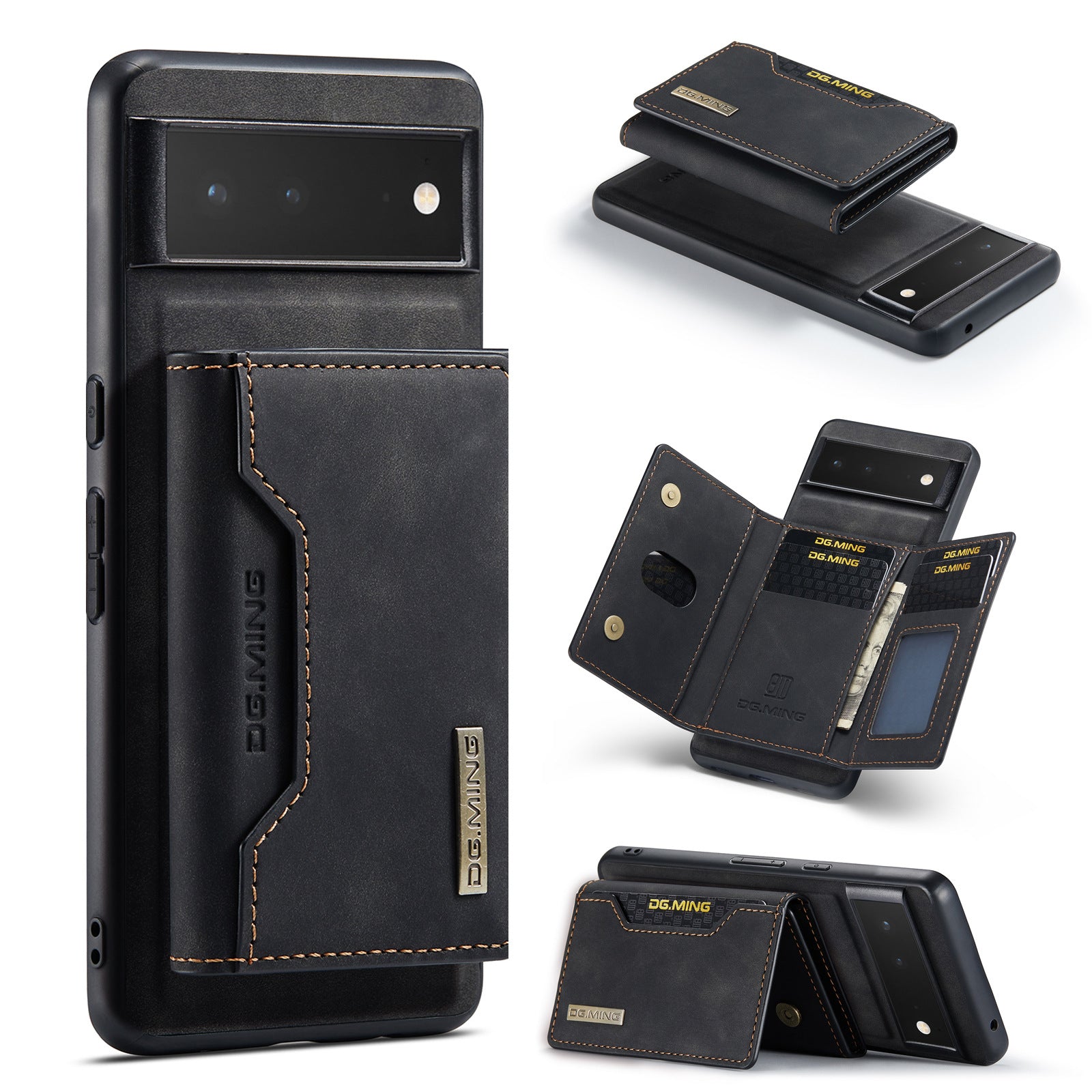 Compatible with Google Pixel 7pro Case Leather Slim Case - CIVIBUY