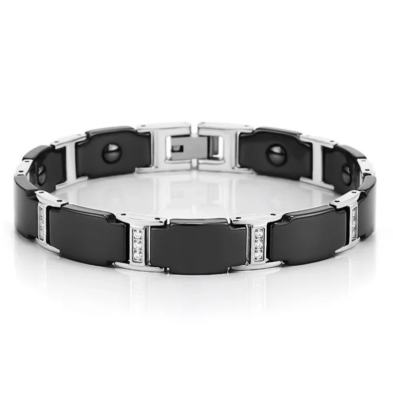 Magnetic Therapy Bracelet Zircon for Arthritis Pain Relief - CIVIBUY