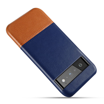 Google pixel 7 leather case pixel 7 phone protective case,blue - CIVIBUY