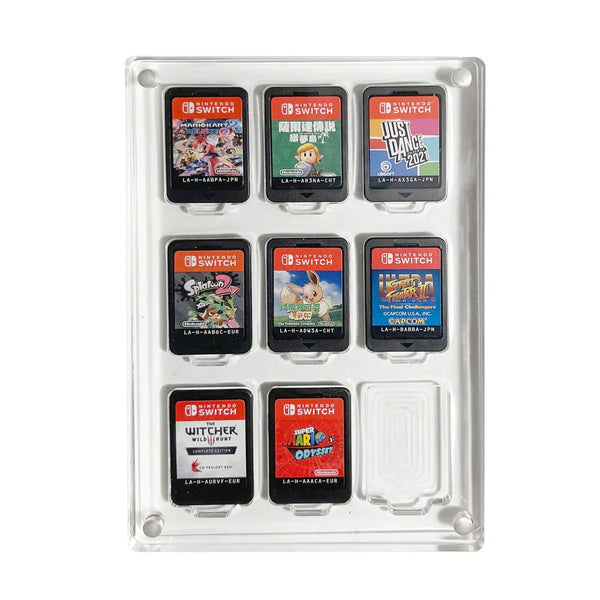Switch game card storage Transparent magnetic force Acrylic box