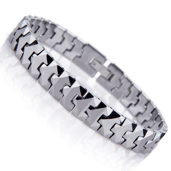 Solid Tungsten Mens Magnetic Bracelets for Arthritis Pain Relief Bracelet