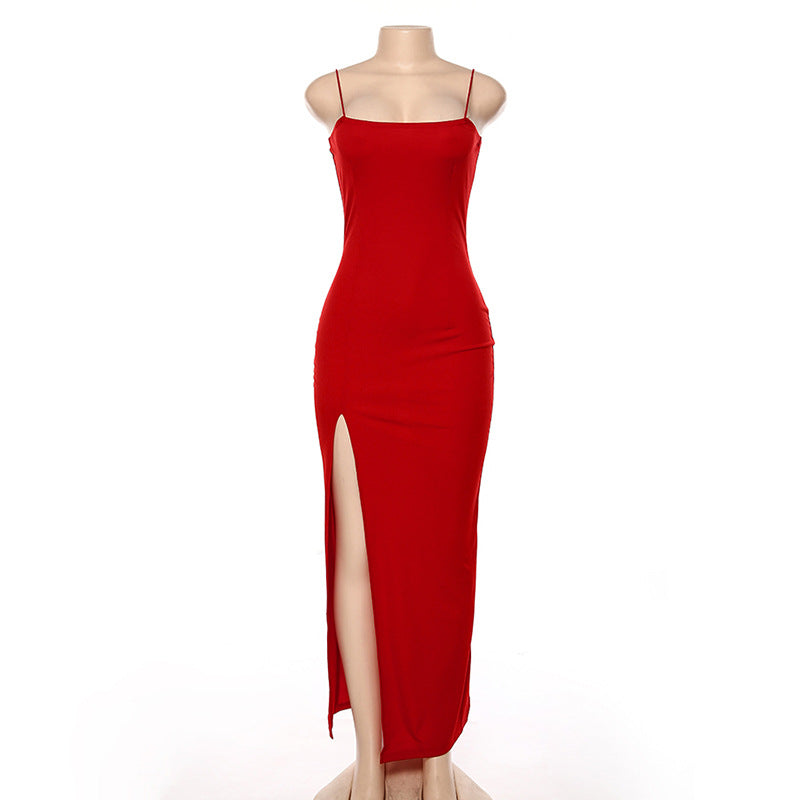 Compre Sexy Strapless Red Party Dress Backless Padded Maxi Dress