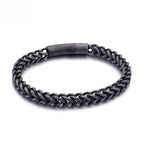 Antique titanium steel casting stainless steel bracelet - CIVIBUY