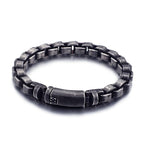 Antique titanium steel casting stainless steel Men Bracelet - CIVIBUY