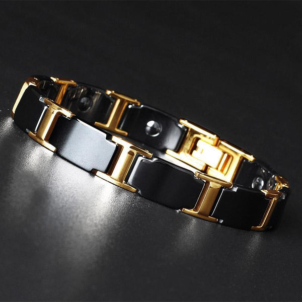 Magnetic Bracelet for Men Tungsten Arthritis Pain Relief Bracelet