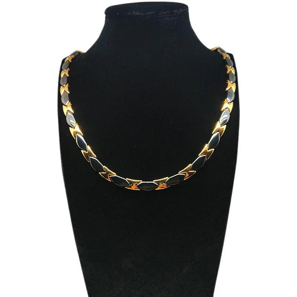 Ceramics Magnetic Blood Circulation Necklace Pain Relief women Jewelry Link