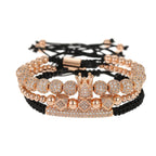 king Bracelet Beads Bracelet Luxury Charm cystol ball zorata stack bracelet - CIVIBUY