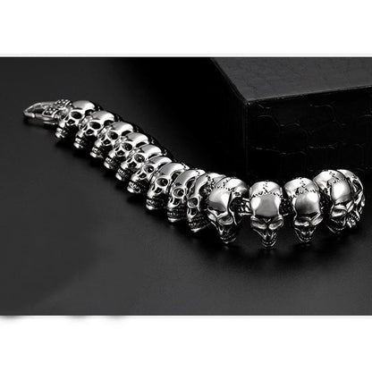 Custom Fashion steel chain Rock stainless steel Men Bracelet TTK-S18 Free shipping - CIVIBUY