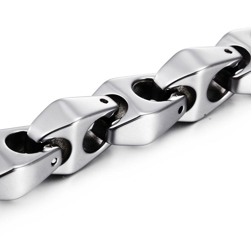 Custom Men's Tungsten Steel bracelet TTK-S30 Free shipping - CIVIBUY
