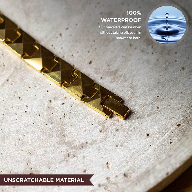 Tungsten Magnetic Bracelet for Man and Women Reliefs Arthritis Strong Health Energy - CIVIBUY