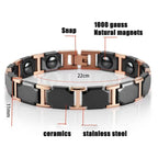 Couple Tungsten Bracelet with Magnet Therapy for Pain Relief - CIVIBUY