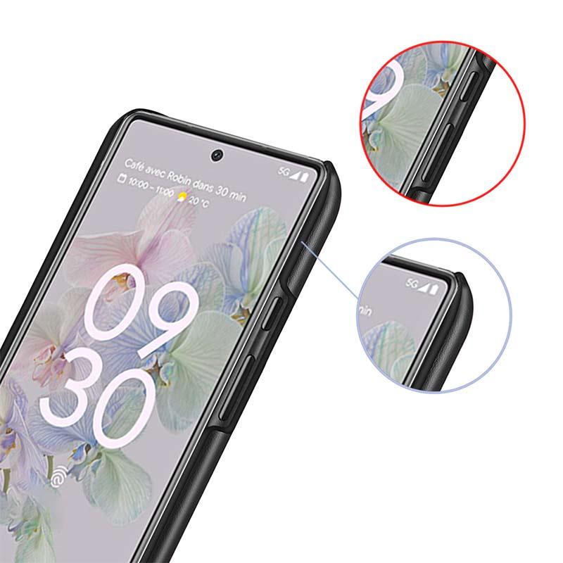 Simple Leather Phone Case For Google Pixel7A 5G Back Cover Protective Shell - CIVIBUY