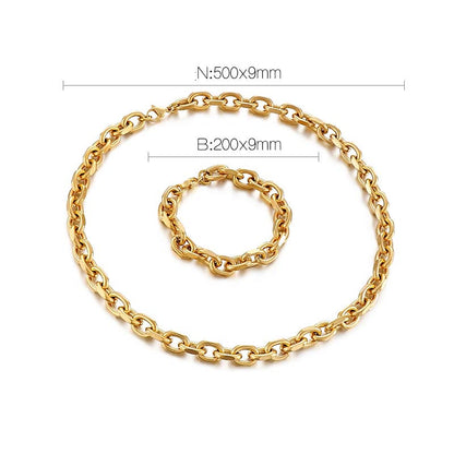 gold necklace models gold chain designs bracelet set - CIVIBUY