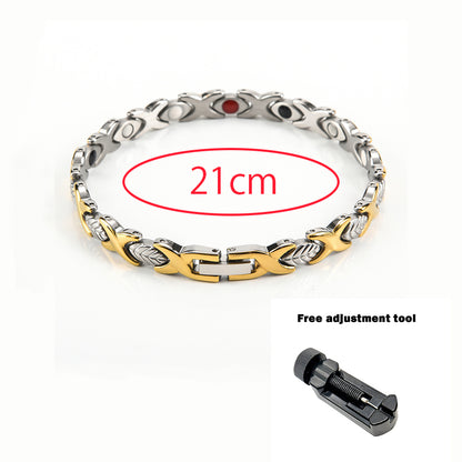 Blood circulation chain Womens Therapy Bracelet for Arthritis Pain - CIVIBUY