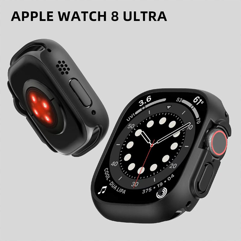 Spigen Rugged Armor Cover Case for Apple Watch Series 9/8/7 (45mm) | Series  SE2/6/SE/5/4 (44mm) - Black (Watch not Included) : Amazon.in: Electronics