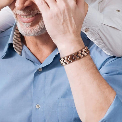 Copper Magnetic Bracelets for Men Arthritis pains - CIVIBUY