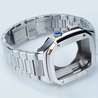 Luxury Steel apple watch series SE Case 44mm【SD-S44】 - CIVIBUY