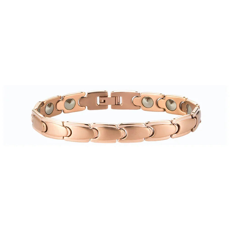 99.99% Germanium Magnetic Bracelet for Men Tungsten Arthritis Pain Relief Bracelet - CIVIBUY