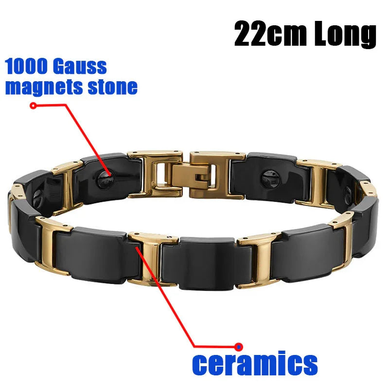 Mens Magnetic Bracelets for Arthritis Pain Relief Bracelet - CIVIBUY