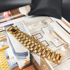 Men's Jewelry Business watch band Strap Gold Bracelet - CIVIBUY