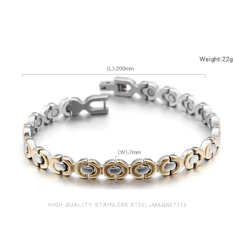 Tungsten Bracelet Energy Fashion black Ceramic man bracelets Gifts KKG-S21 - CIVIBUY