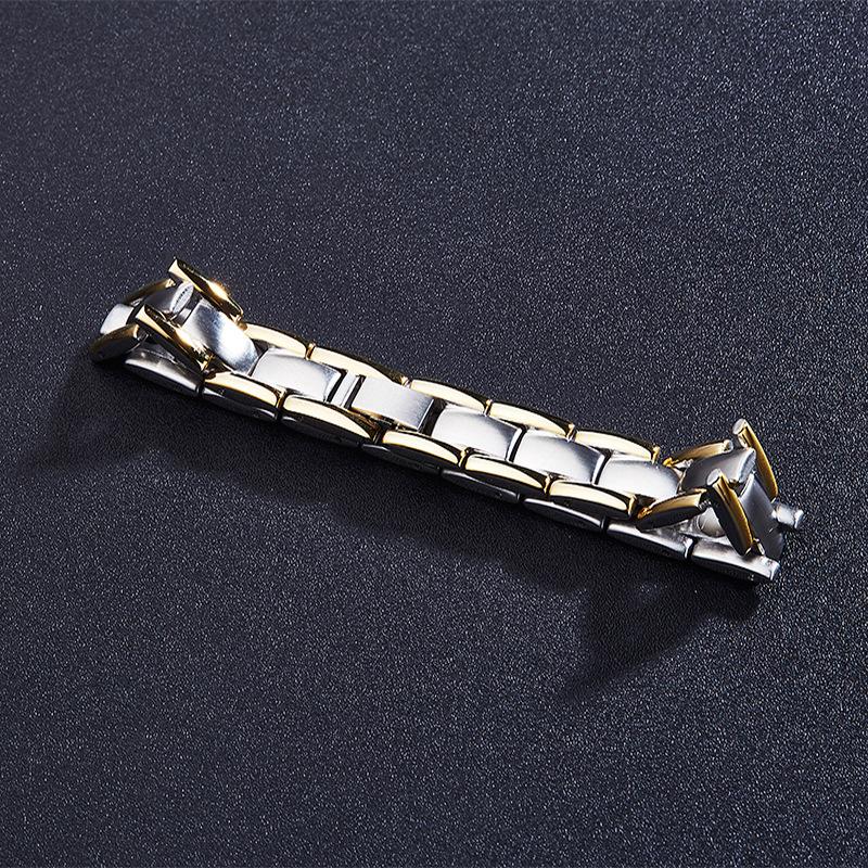 Elegant Magnetic Bracelets,Titanium Therapy Bracelets Double Strong Magnet Bracelets 818TG - CIVIBUY