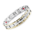 Elegant Magnetic Bracelets,Titanium Therapy Bracelets Double Strong Magnet Bracelets 818TG - CIVIBUY