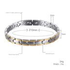 Elegant Womens Magnetic Therapy Bracelet Pain Relief for Arthritis - CIVIBUY