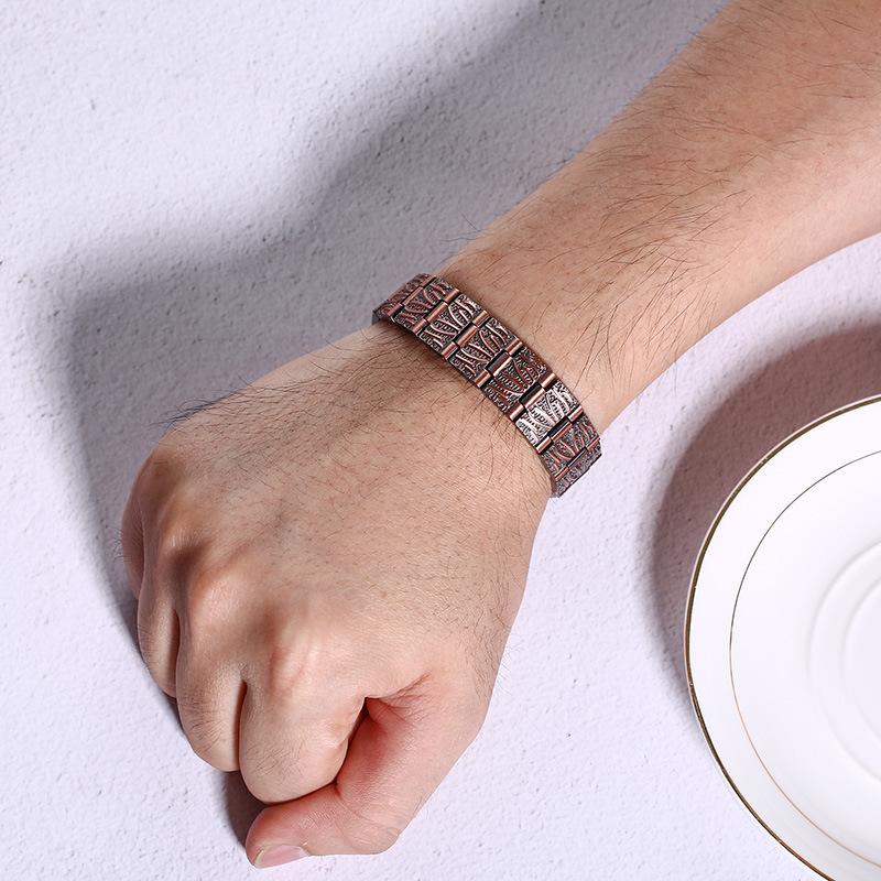 Powerful High Gauss Most Effective Magnetic Therapy Copper Bracelet for Pain Relief - CIVIBUY