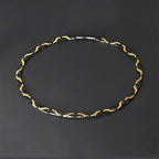 Elegant Titanium Magnetic Therapy Necklace Pain Relief for Neck Arthritis Migraine Headaches CX35R - CIVIBUY