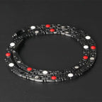Elegant Titanium Magnetic Therapy Necklace Pain Relief for Neck Arthritis Migraine Headaches CX35R - CIVIBUY