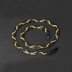 Elegant Titanium Magnetic Therapy Necklace Pain Relief for Neck Arthritis Migraine Headaches CX35R - CIVIBUY