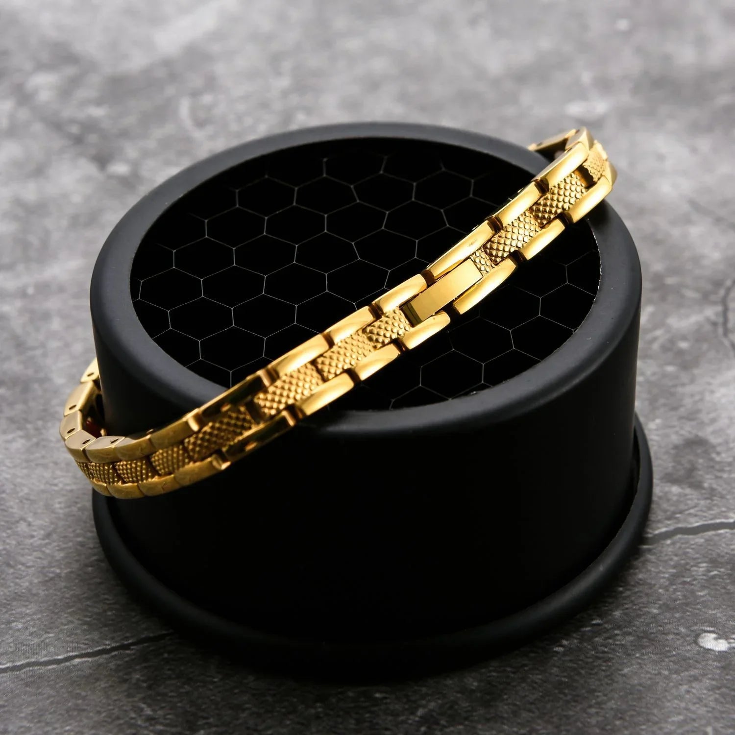 Elegant Womens Titanium Magnetic Therapy Bracelet Pain Relief for Arthritis - CIVIBUY