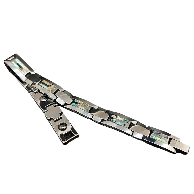 Powerful magnetic bracelets for Pain Relief Men Tungsten bracelet - CIVIBUY
