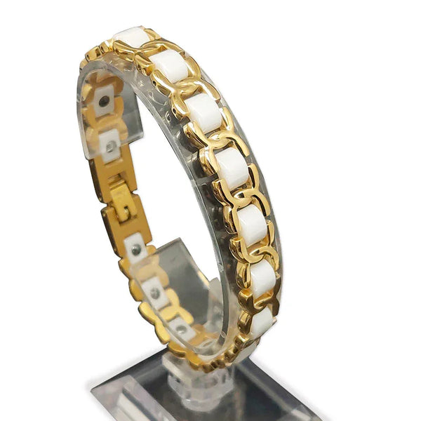 Womens Therapy Bracelet for Arthritis Pain Relief Size Adjusting Magnetic Pain bracelet