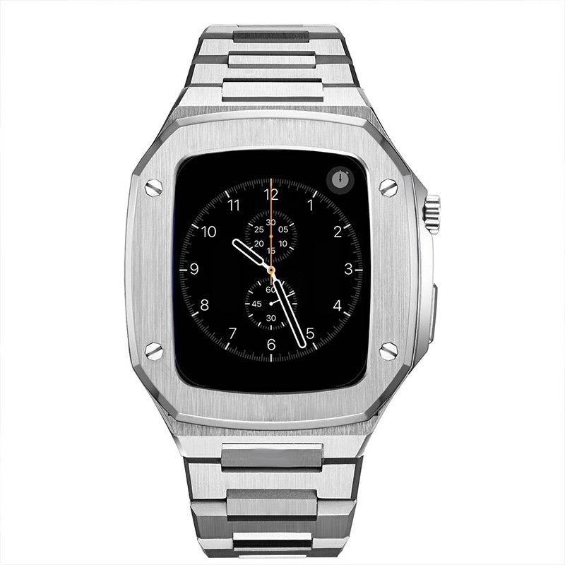 Luxury Steel apple watch series 7 Case 45mm【SD-B45s】 - CIVIBUY