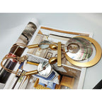 Fashion Jewlery Hand-polished shells Gold and steel chain Women Necklace gift for women，party dress necklace - CIVIBUY