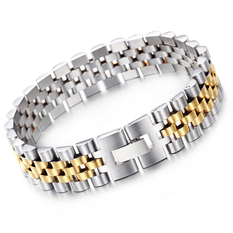 Fashion Watch Steel Bracelet For Men 2 colors TTK-S48 - CIVIBUY