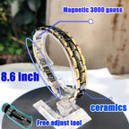 Magnetic Bracelet 3000 Gauss Chain Pain Relif strong Magnetic Bracelet for Men - CIVIBUY